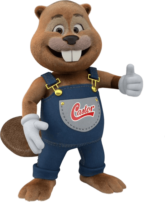 Mascote da Castor